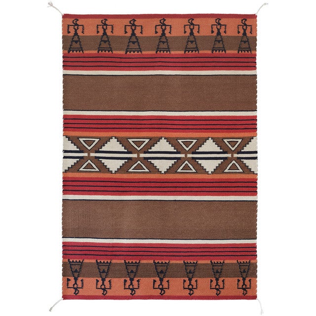 Tribal Sketch Rug - 4 x 6