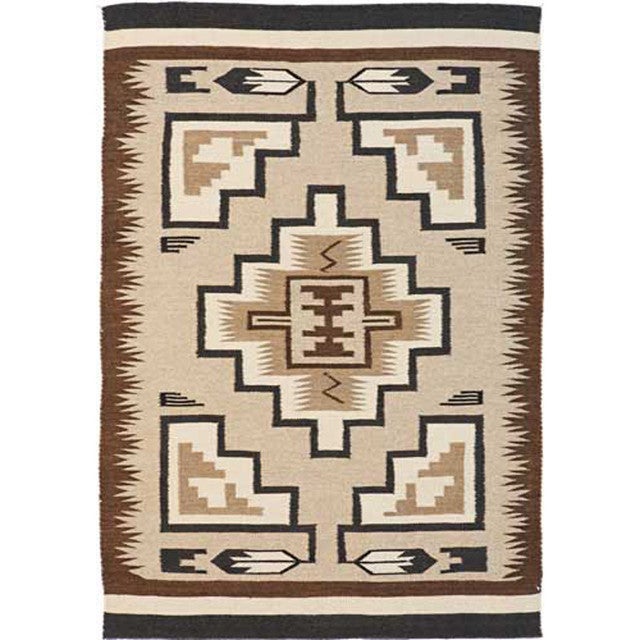 Two Gray Hills Tan Rug - 3 x 5