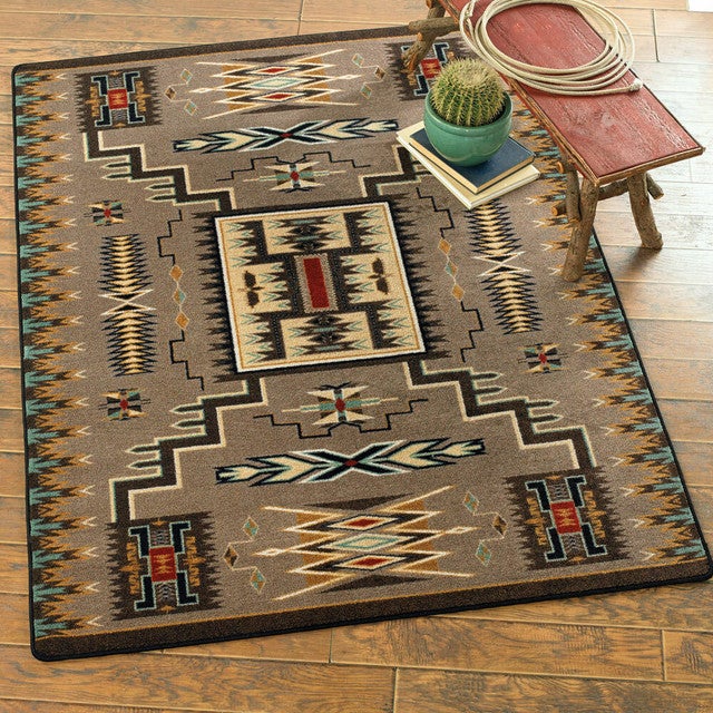 Vision Catcher Turquoise Rug - 2 x 8