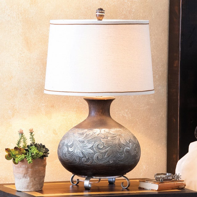 Weston Scrollwork Table Lamp - OVERSTOCK