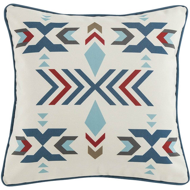 Winter Slopes Outdoor Pillow