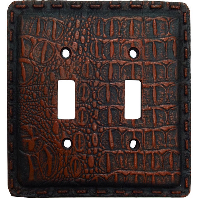 Gator Gulch Double Switch Cover