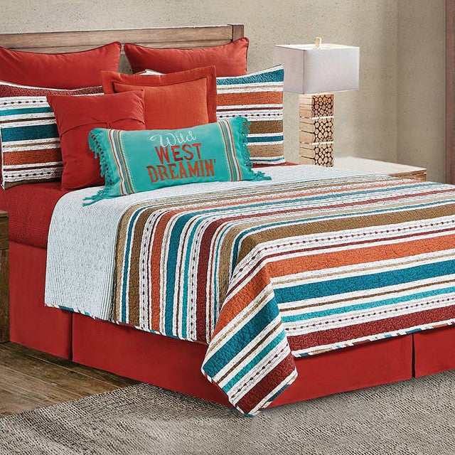 Festiva Oasis Quilt Bed Set - Full/Queen
