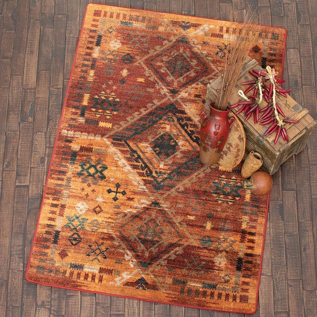 Las Cruces Copper Rug - 3 x 4