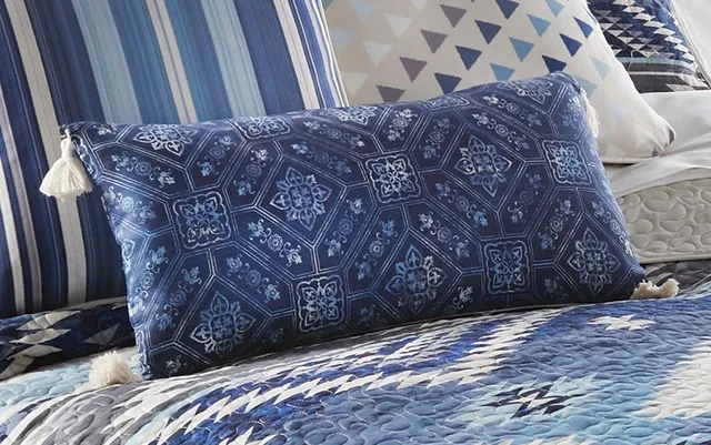 Azul Tile Accent Pillow