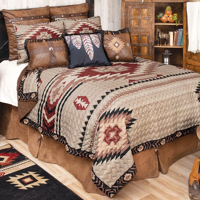 Durango Mesa Quilt Bed Set - Queen