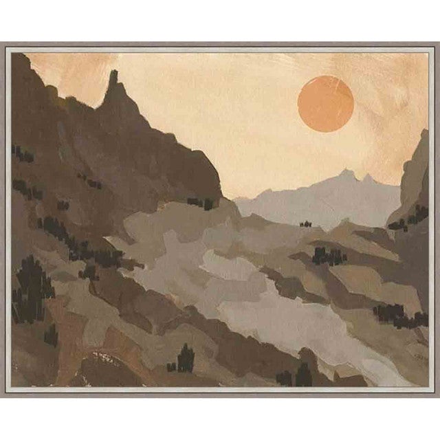 Canyon Sun I Wall Art