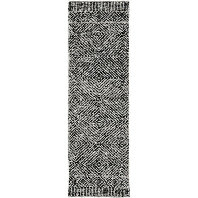 Charcoal & Ash Rug - 2 x 8