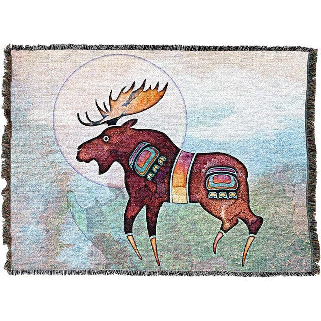 Tribal Moose Throw