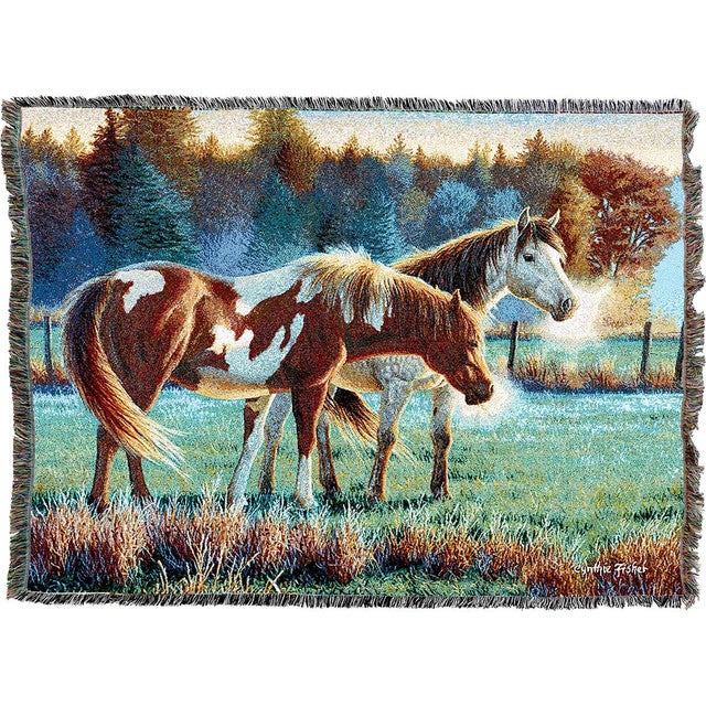 Horse Pasture Throw