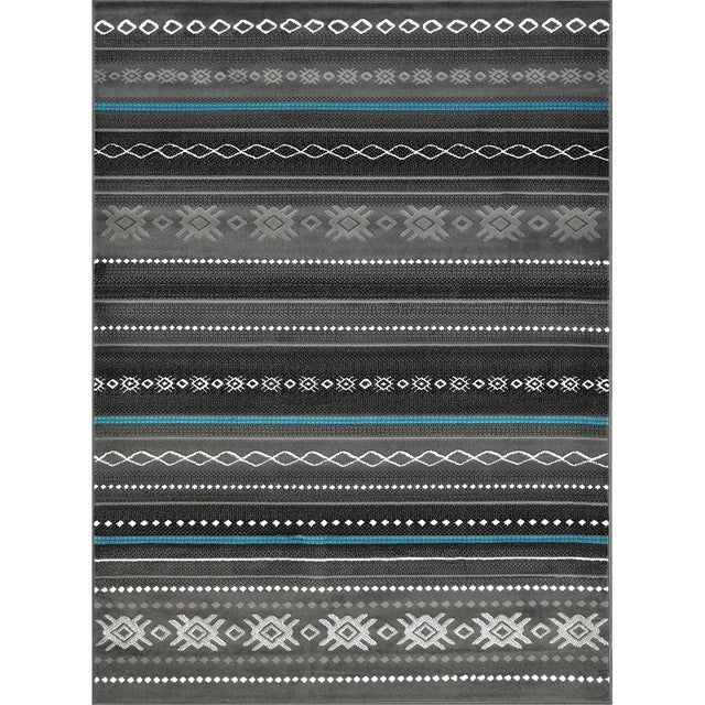 Mexicali Graphite Rug - 2 x 3