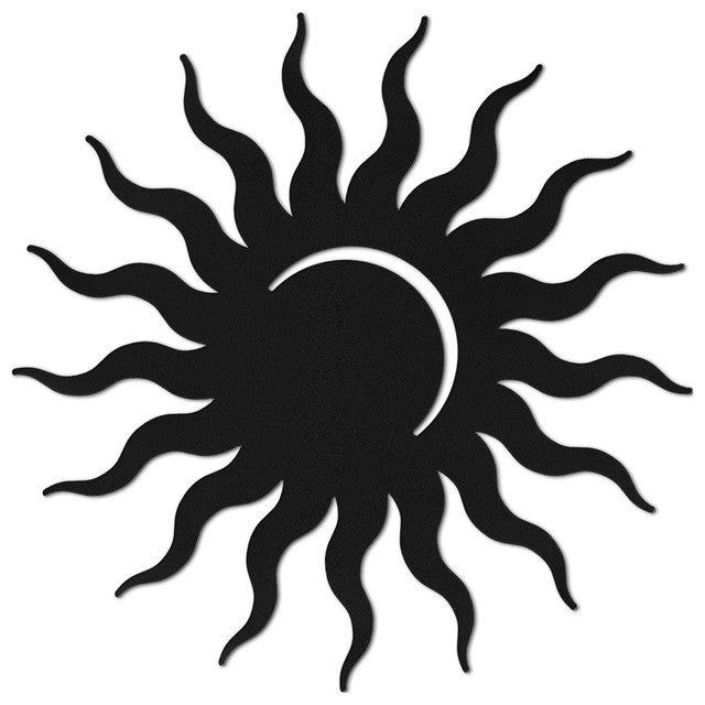 Solar Eclipse Metal Wall Art