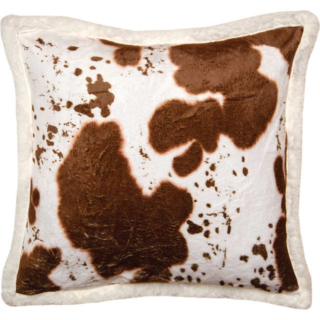 Hair on Hide Sherpa Pillow