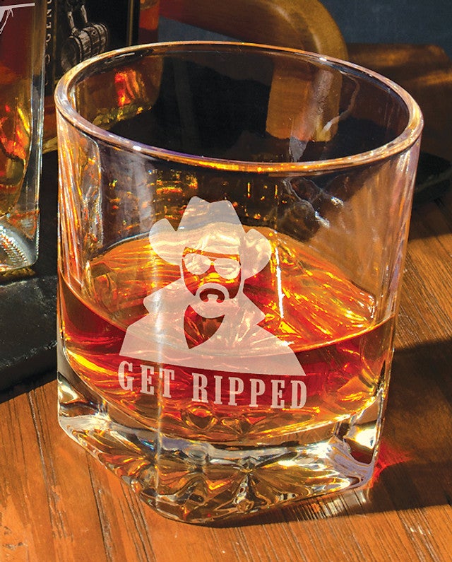 Yellowstone Get Ripped Old-Fashioned Glass - SALE