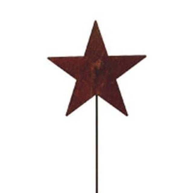 Rustic Star Garden Stake