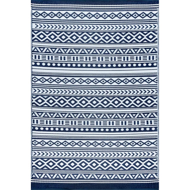 Avandaro Blue Indoor/Outdoor Utility Mat - 4 x 6