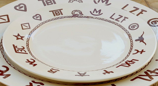 Branded Salad Plates - Set of 4