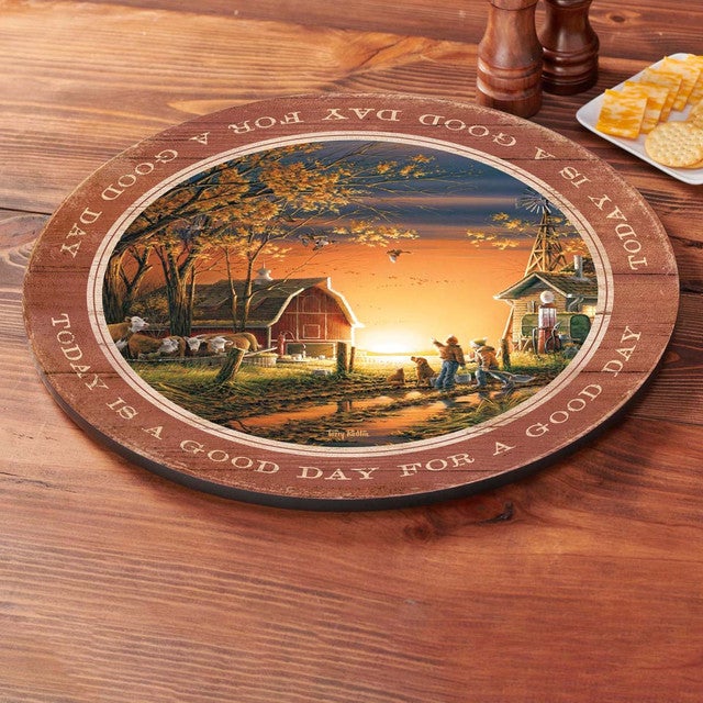 Life on the Farm Lazy Susan