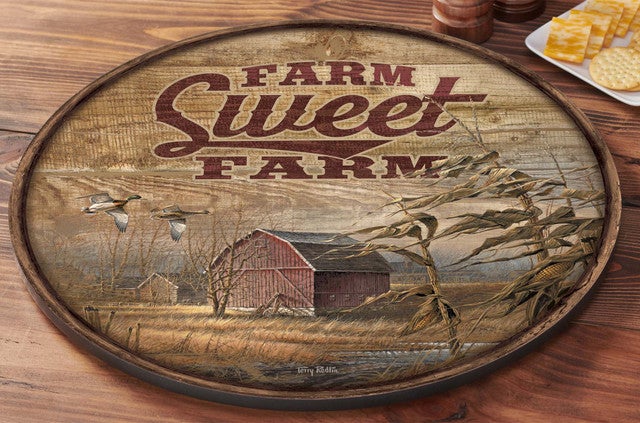 Country Farm Lazy Susan