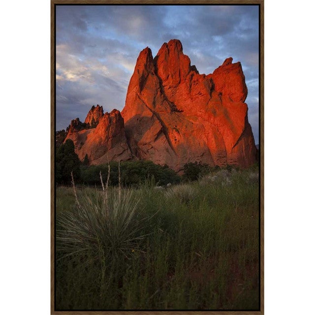 Gateway Rock Sunset Wall Art