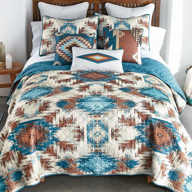 Mojave Mirage Quilt Bed Set - King- SALE