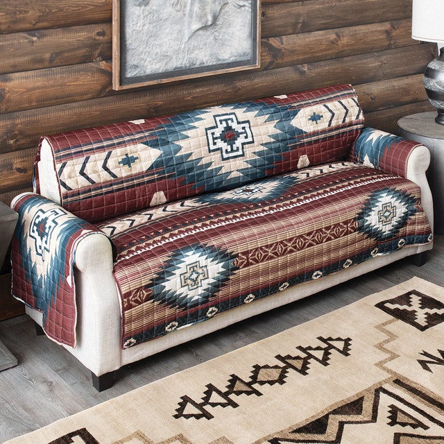 Crimson Durango Mesa Sofa Cover