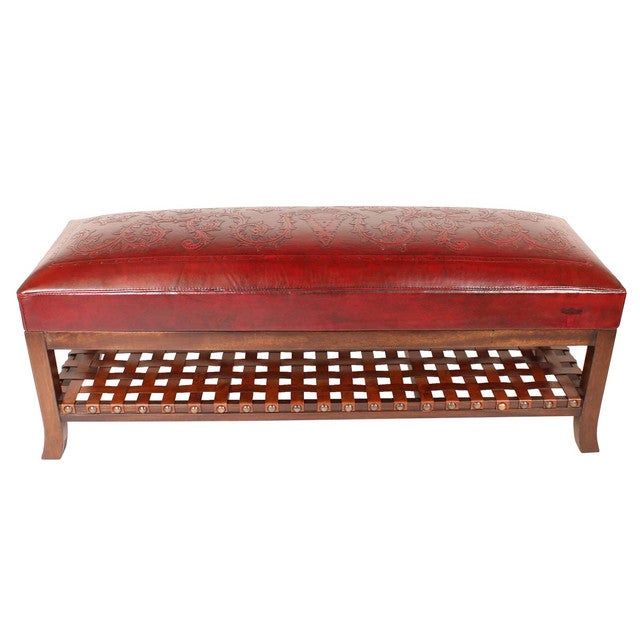 Laredo Super Bench - Colonial Red