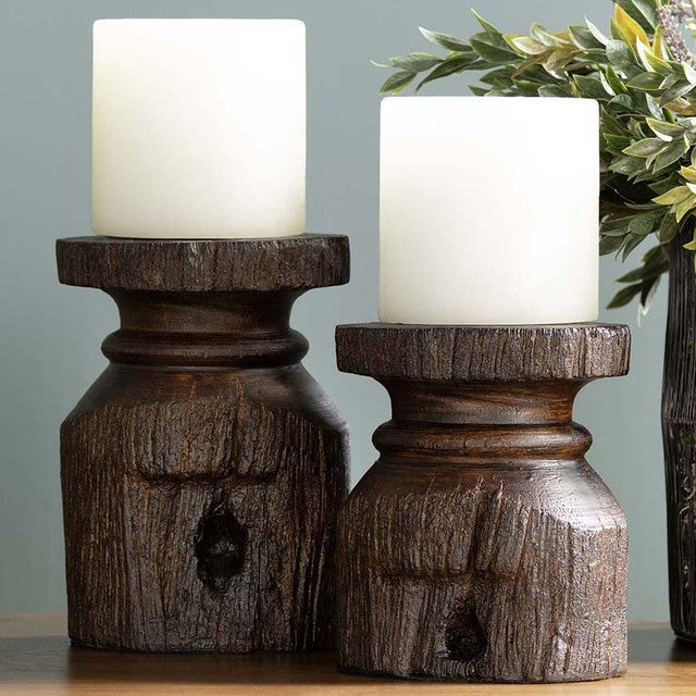 Heritage Farmstead Candle Holders (2 pc)