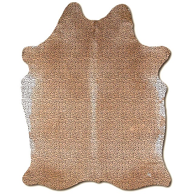 Cheetah Printed Cowhide Rugs