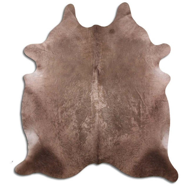 Burnished Gold Cowhide Rug - Medium