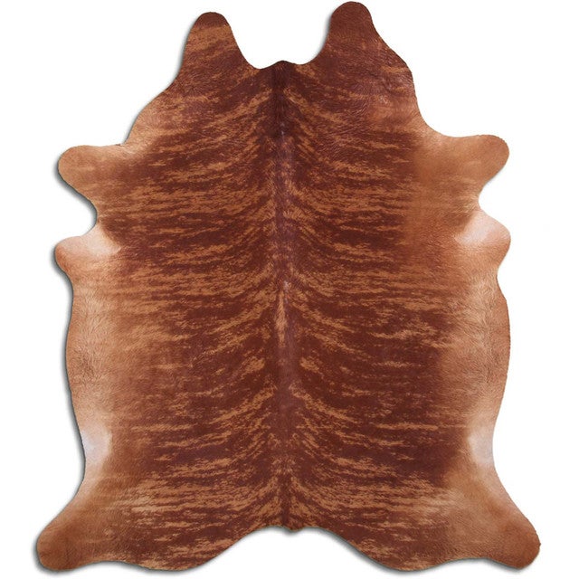 Savannah Brindle Cowhide Rug - Medium
