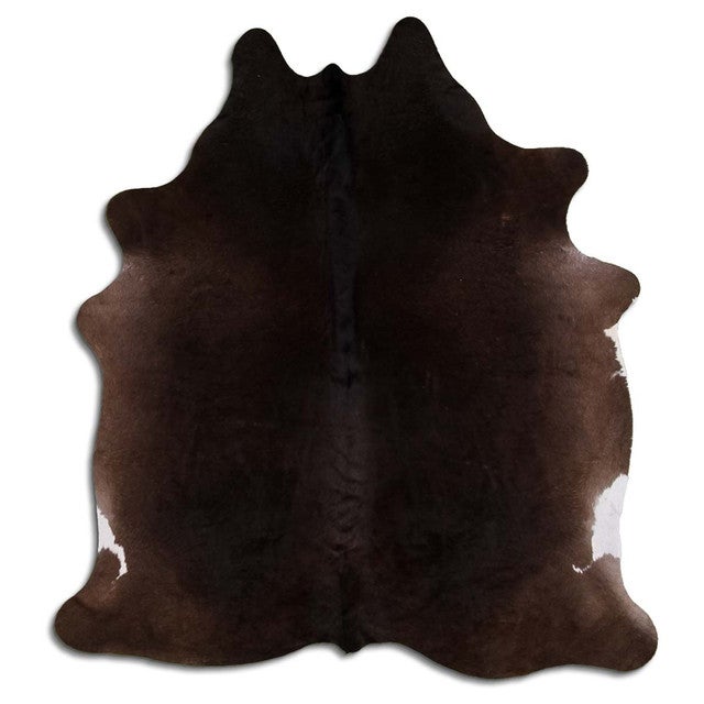 Espresso Cowhide Rug - Medium