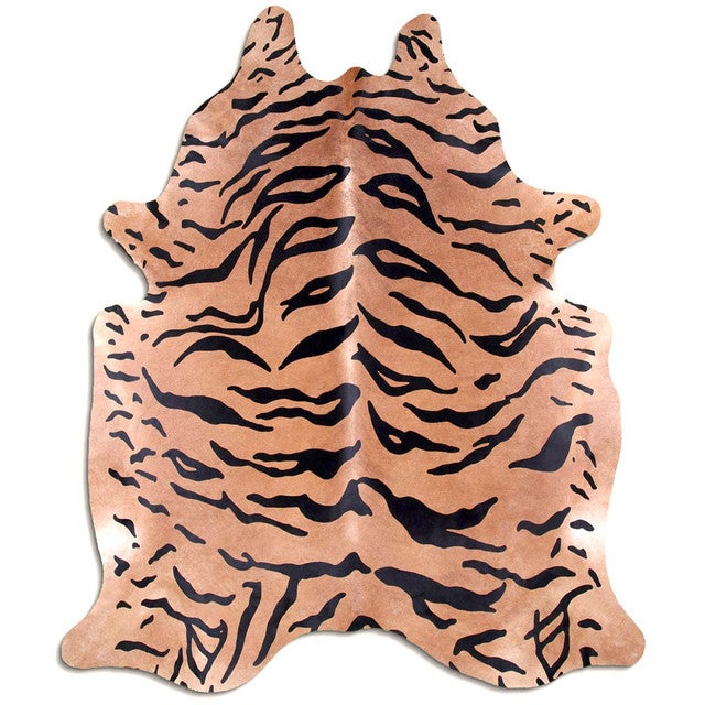 Bengal Printed Cowhide Rug - Medium