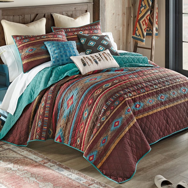 Desert Jewel Quilt Bed Set - Queen- SALE