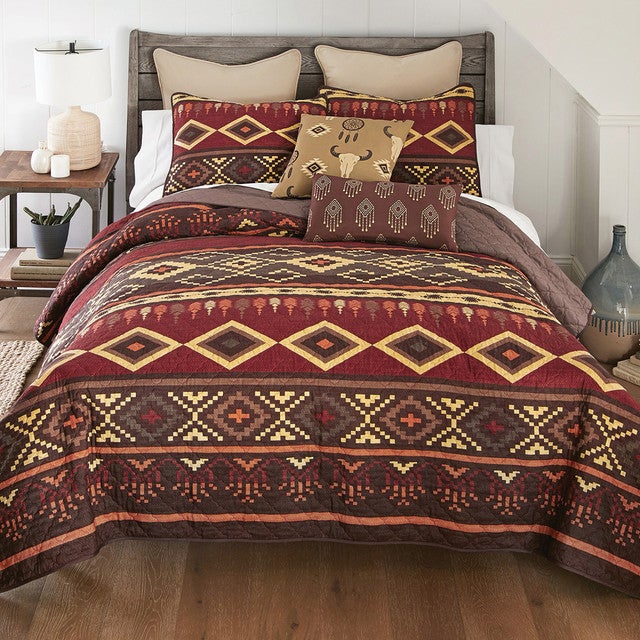 Cimarron Horizon Quilt Bed Set - Queen- SALE