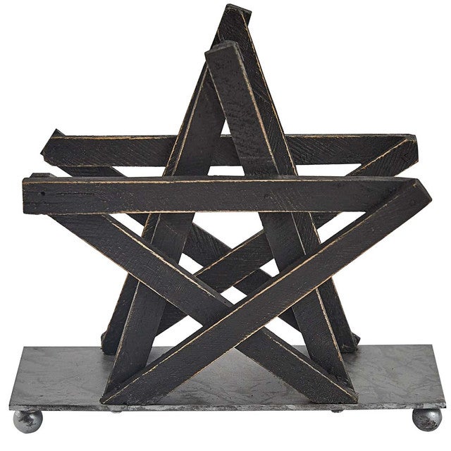 Wooden Star Napkin Holder