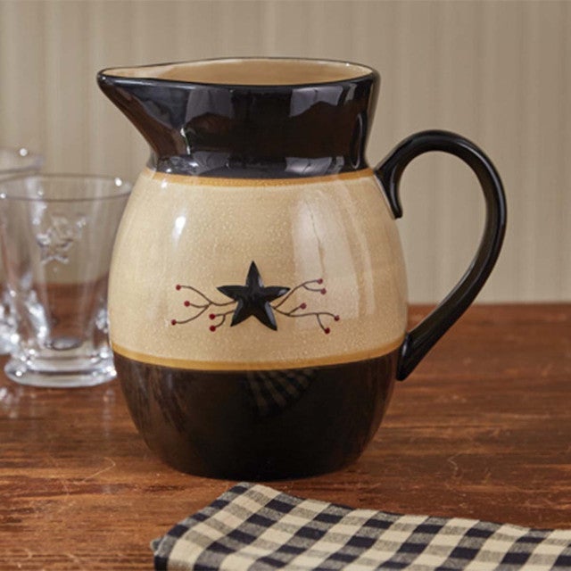 Country Living Stars Pitcher