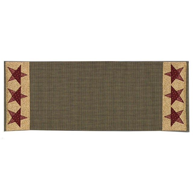 Ruby Stars Table Runner - 36 inch
