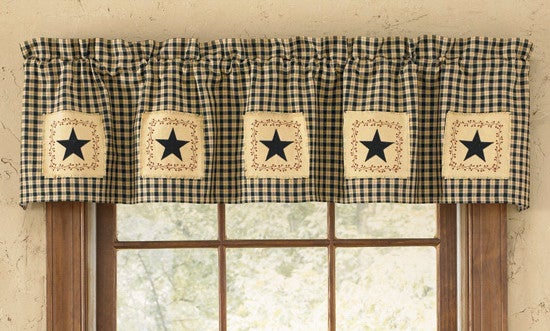 Country Star Valance