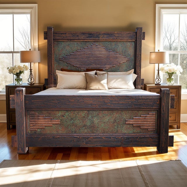Copper Jewel Bed - Queen