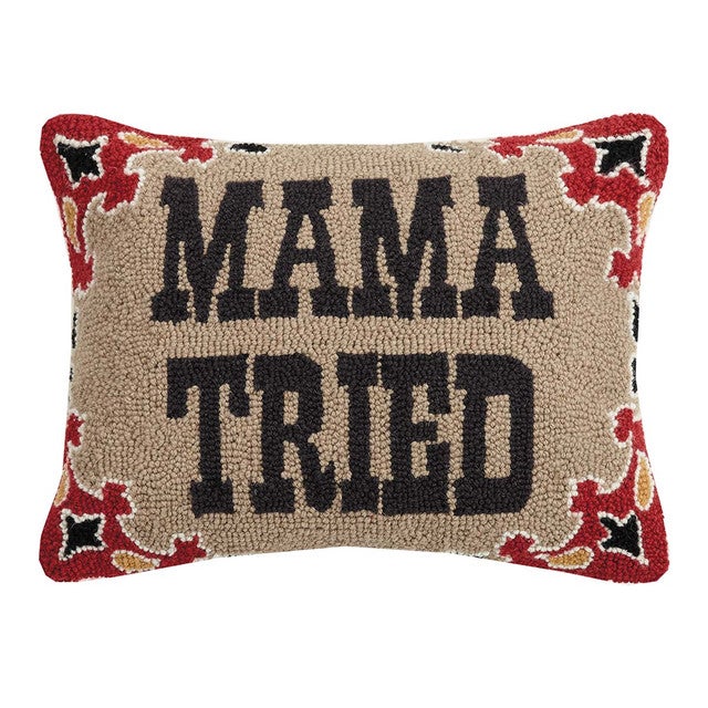 Western Mama Hooked Pillow - OUT OF STOCK UNTIL 01/29/2026