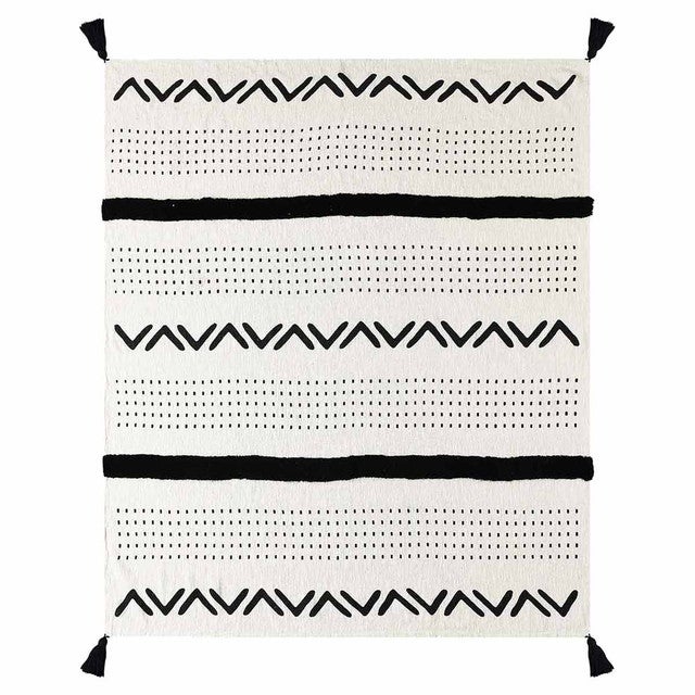 Charcoal Trail Throw