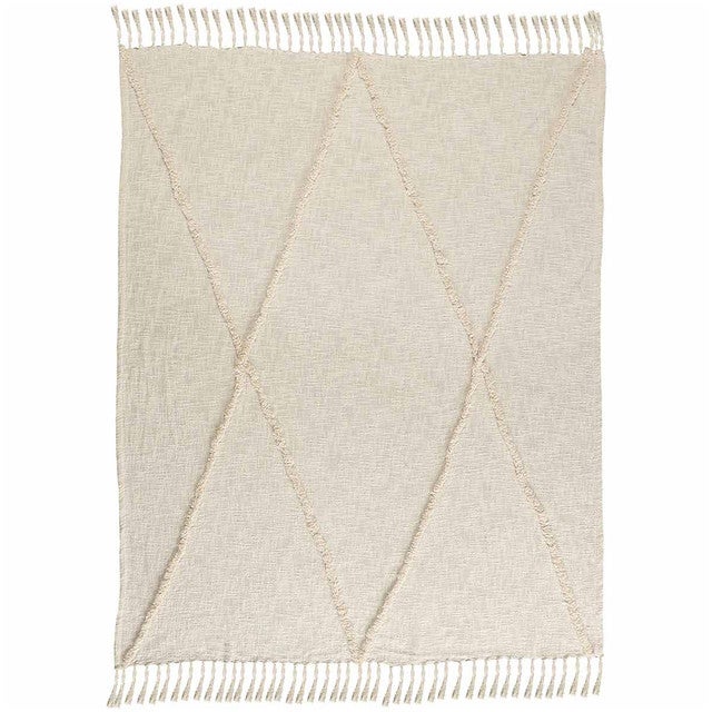 Sandy Diamond Dunes Throw