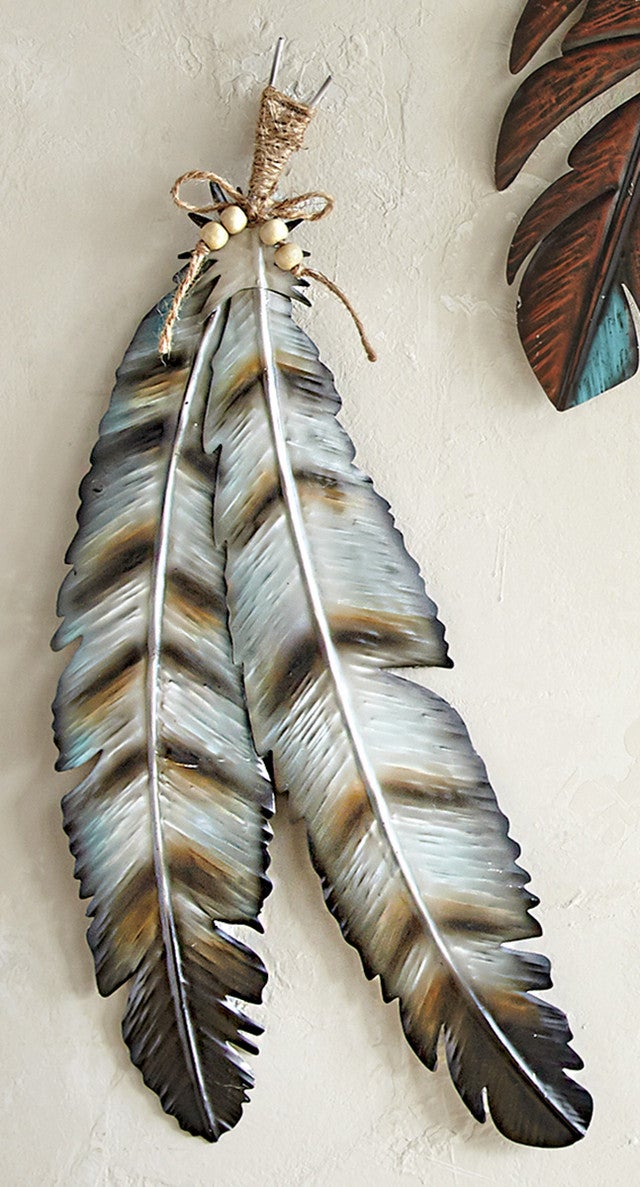 Desert Wind Feathers Wall Art