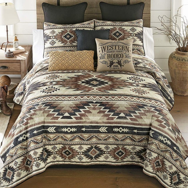 Canyon Southwest Quilt Bed Set - Queen