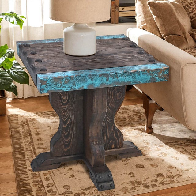 Blue Canyon End Table