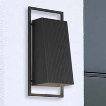 Orion Black Indoor/Outdoor Wall Sconces