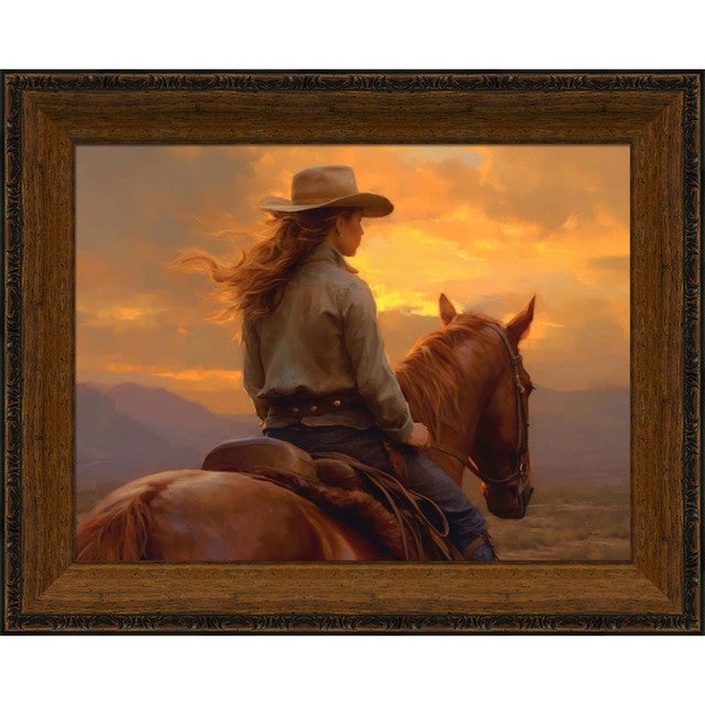 Golden Horizon Wall Art