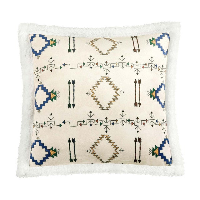 Arrow Campfire Accent Pillow