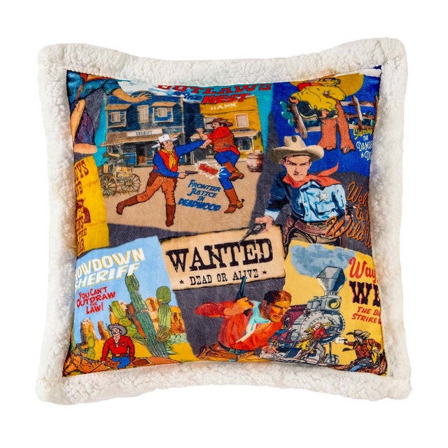 Bandits & Heroes Accent Pillow